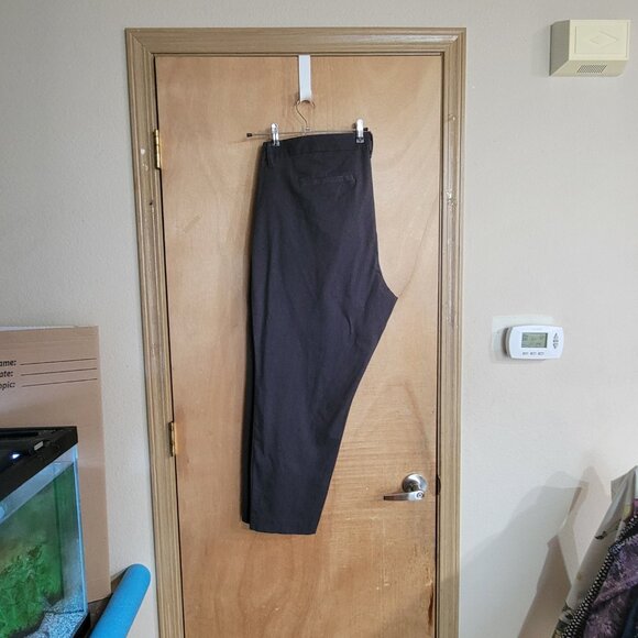 Old Navy Pixie Pants Womens 22 Tall Plus Gray - Picture 2 of 9